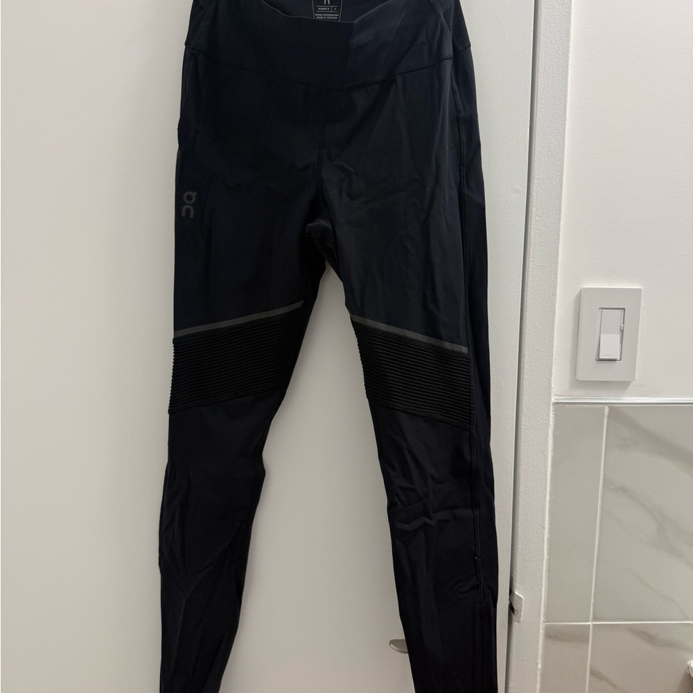 TWO PAIRS of ON Running Black Athletic Leggings